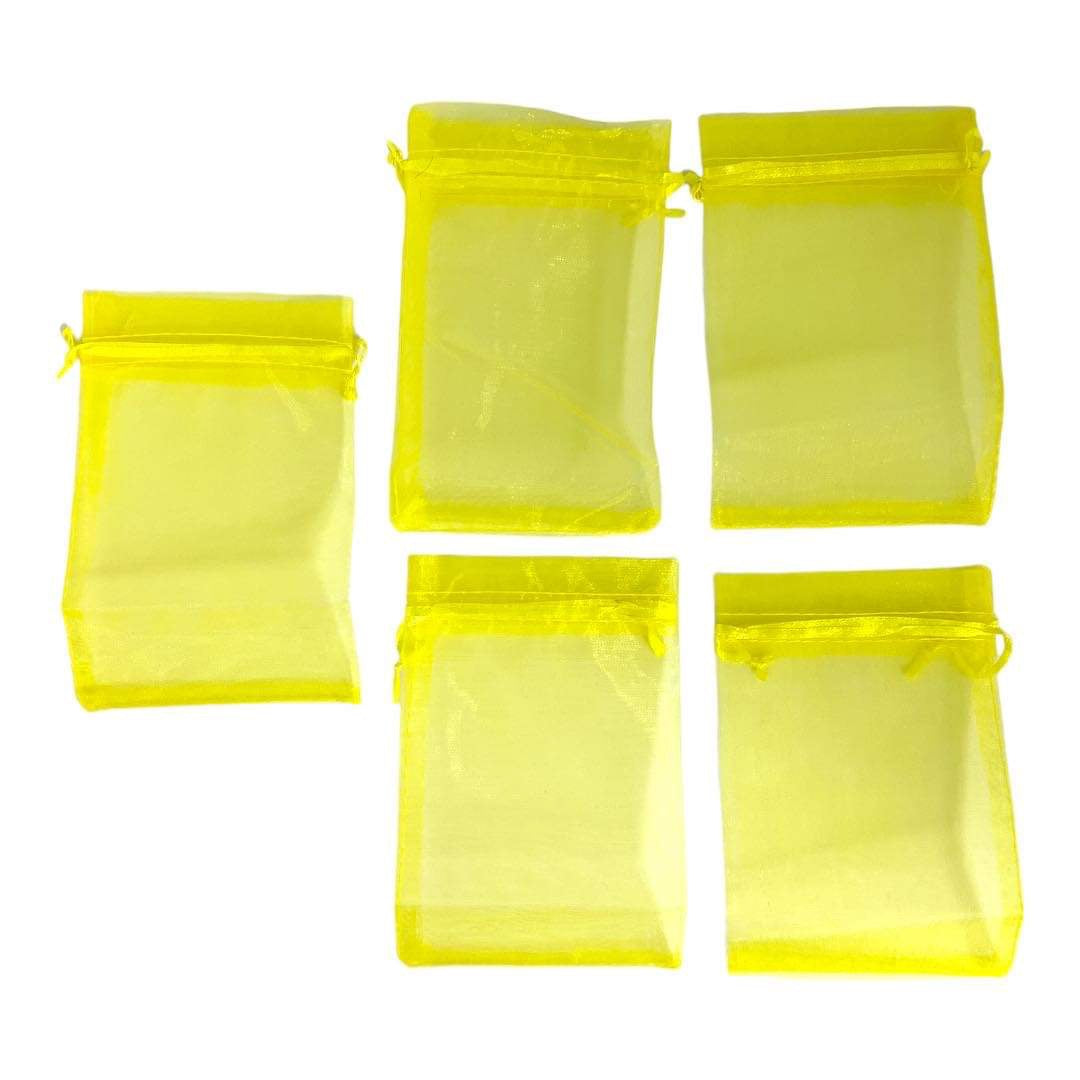 Organza Packs 15 x 10 cm Assorted Colors || اكياس شفافة اورجانزا مقاس ١٥ * ١٠ سم الوان مختلفة