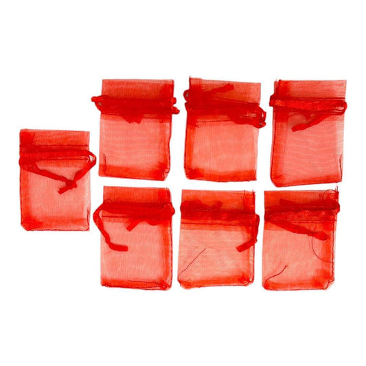 Organza Packs 7 x 5 cm Assorted Colors || اكياس اورجانزا الوان مختلفة حجم ٧*٥ سم