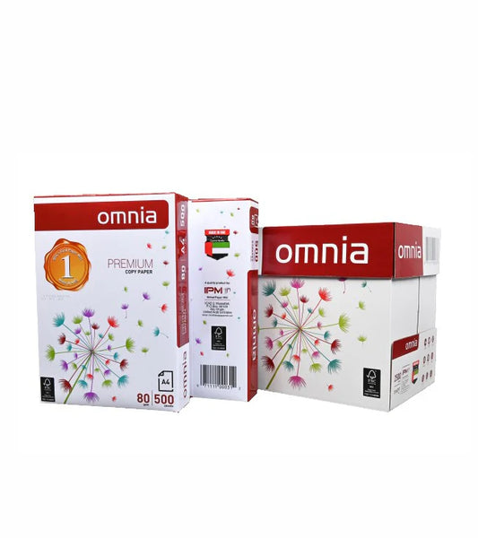 Omniya A4 Paper Carton 5 Packs || كرتون ورق تصوير امنية 5 باكيت