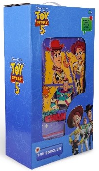 DISNEY TOY STORY 5 GAME CHANGERS 5 IN 1 TROLLEY SET 16" || طقم شنطة تروللي ديزني توي ستوري، 5 غيم تشانجرز 5 في 1، 16 إنش