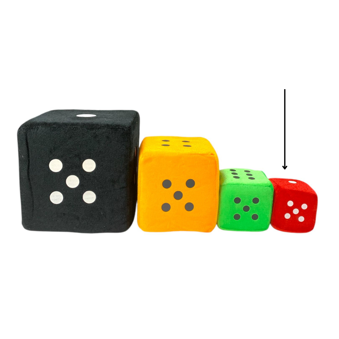 A&T Sponge Dice Assorted Colors 8 cm || نرد اسفنجي اي اند تي الوان متنوعة 8 سم