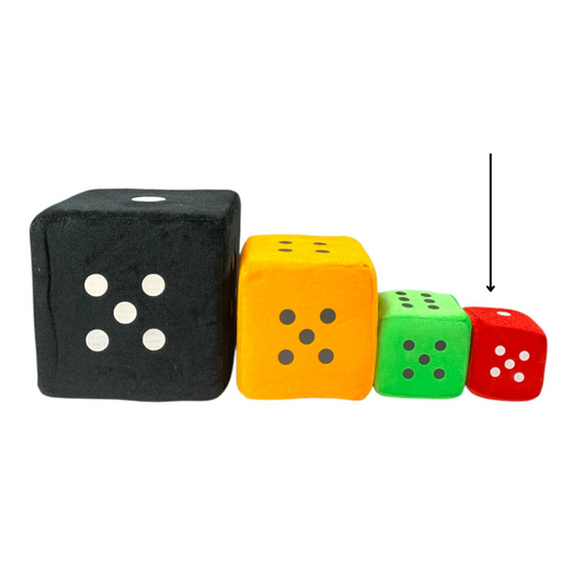 A&T Sponge Dice Assorted Colors 8 cm || نرد اسفنجي اي اند تي الوان متنوعة 8 سم