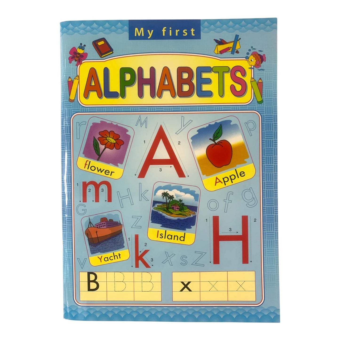 My First Alphabets" Early Learning Book || دفتر حروفي الاولى للاطفال