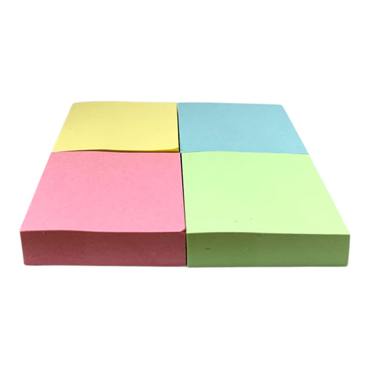 Pastel Sticky Note 4 Colors 3x3 || ستيكي نوت باستيل مربعات 3*3