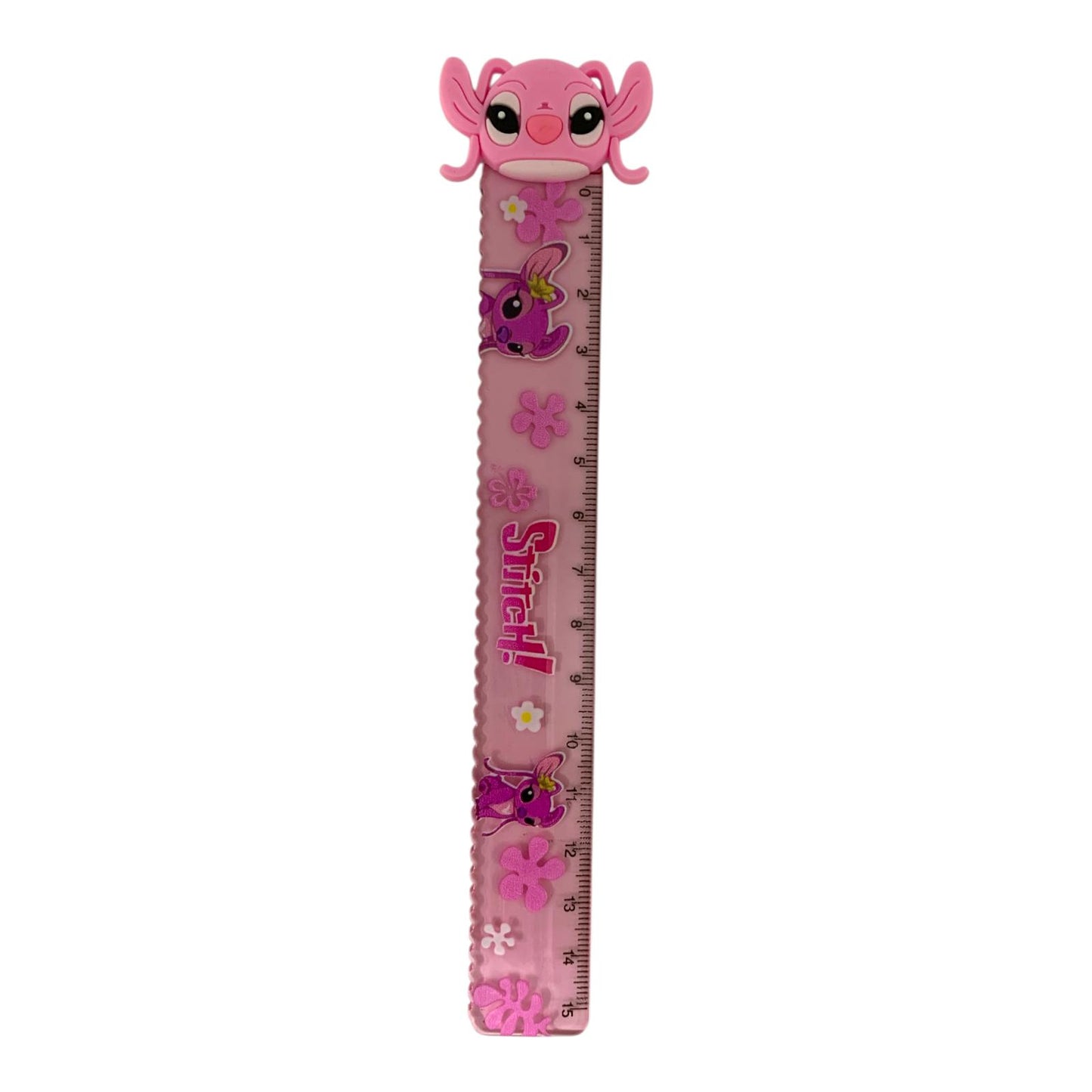 Pink Stitch Ruler 15 cm || مسطرة ستيتش 15سم لون وردي