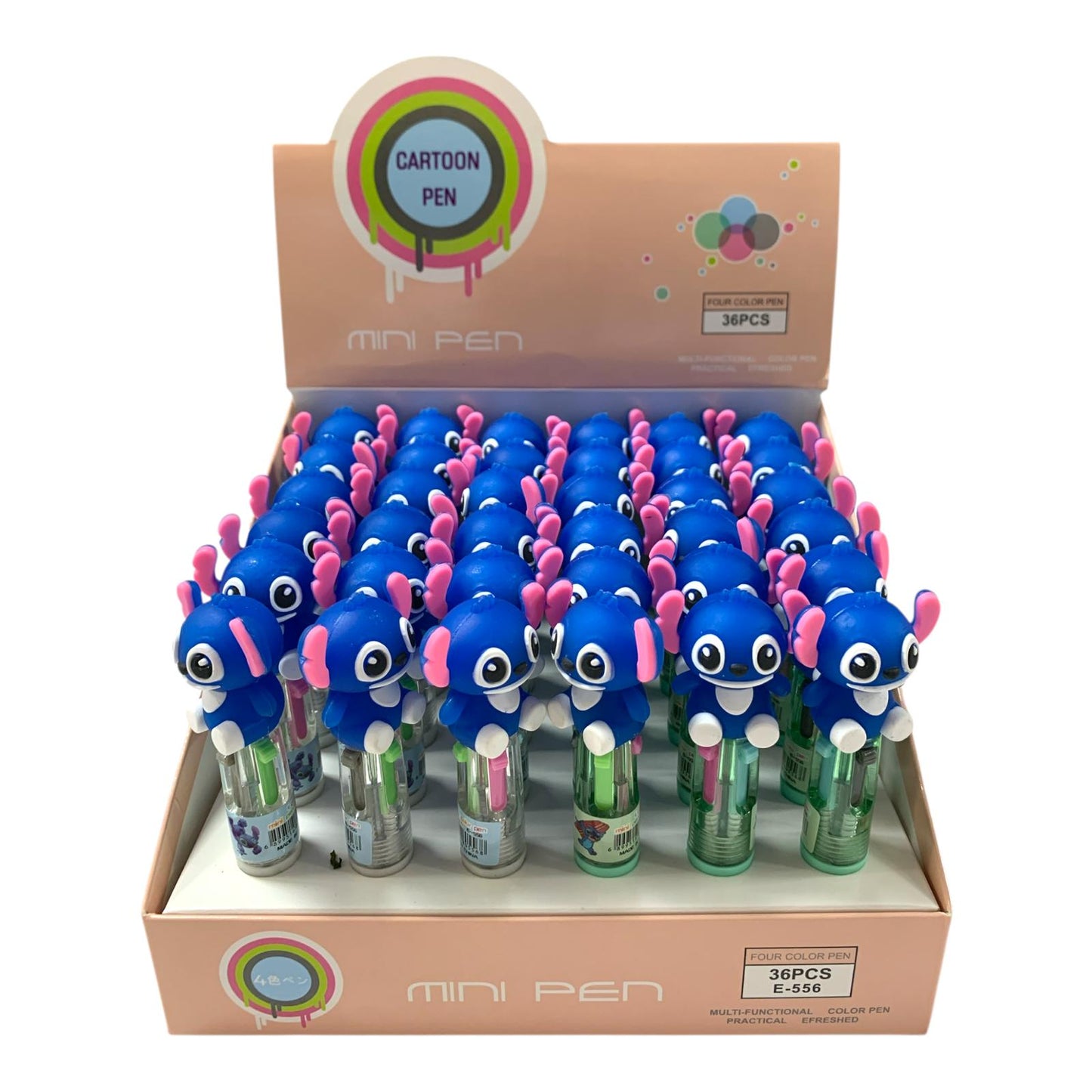 Stitch Mini Pen 4 Colors || قلم حبر ستيتش ميني 4 لون