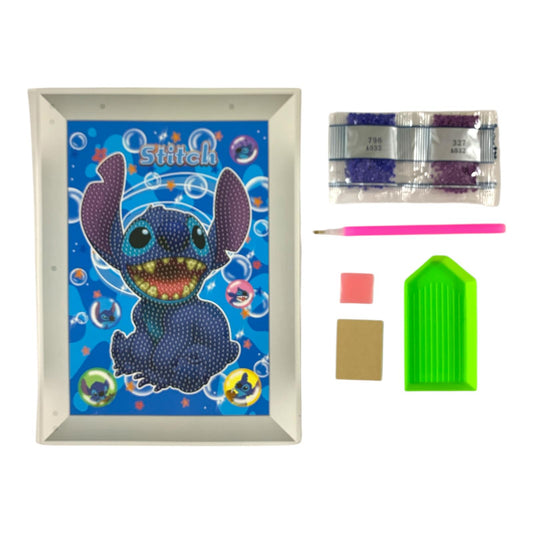 Stitch Diamond Painting || لوحة كريستال ستيتش