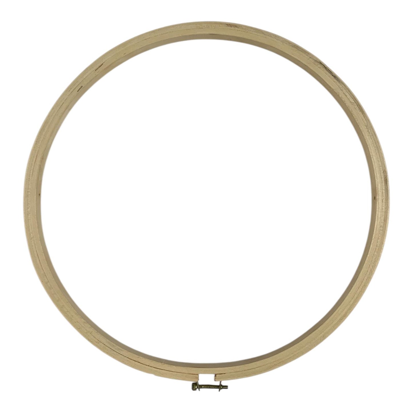 Wooden Embroidery Hoop with Metal Screw 33 cm || طارة خشب للاشغال اليدوية 33 سم