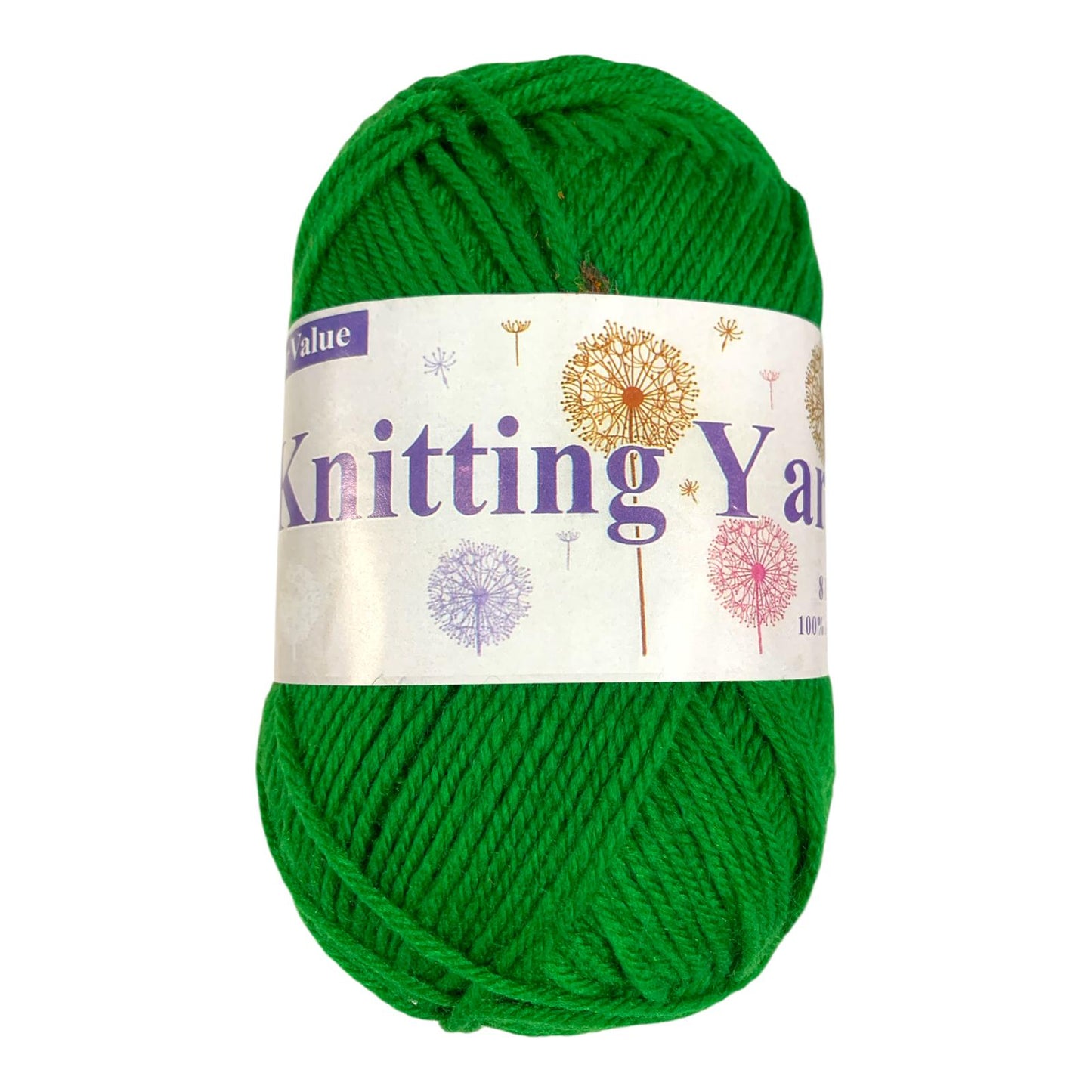 Green Wool Knitting Yarn DIY Crochet || خيط صوف للاشغال اليدوية والكروشيه حجم كبير لون أخضر