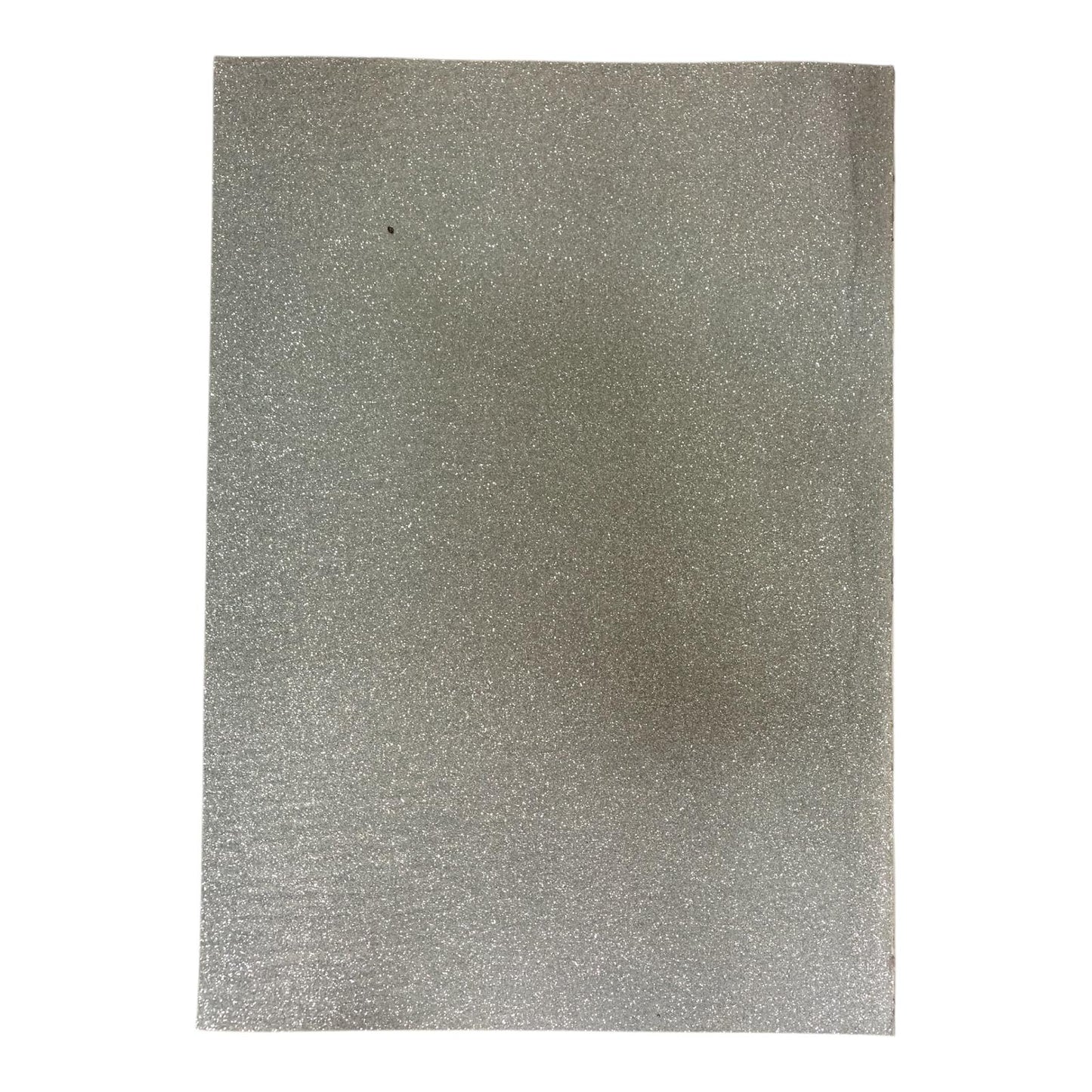 A&T Foam Sticker Glitter Sheets 50 x 70 cm Silver || وسيلة فوم جلتر زري اي اند تي حجم 50*70 ستيكر لون فضي