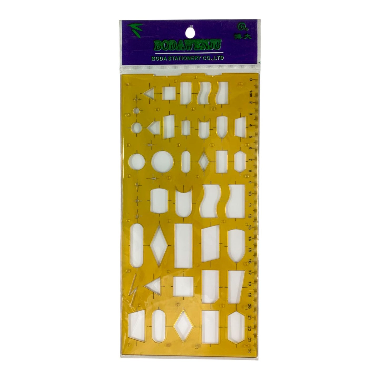 Engineering Technical Symbols Ruler Stencil #1 || مسطرة ستنسل رموز هندسية #1