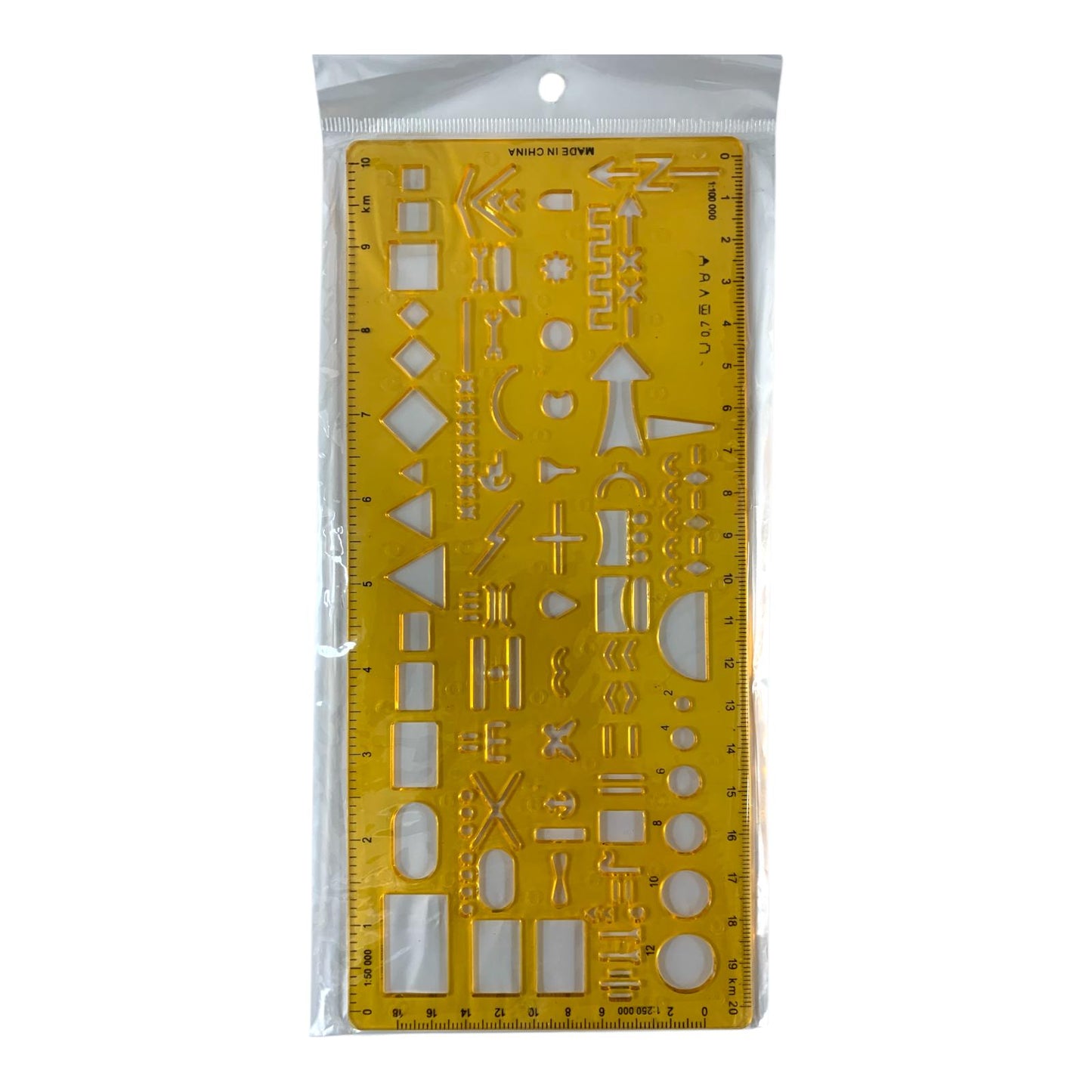 Military Tactical Template Ruler || مسطرة عسكرية