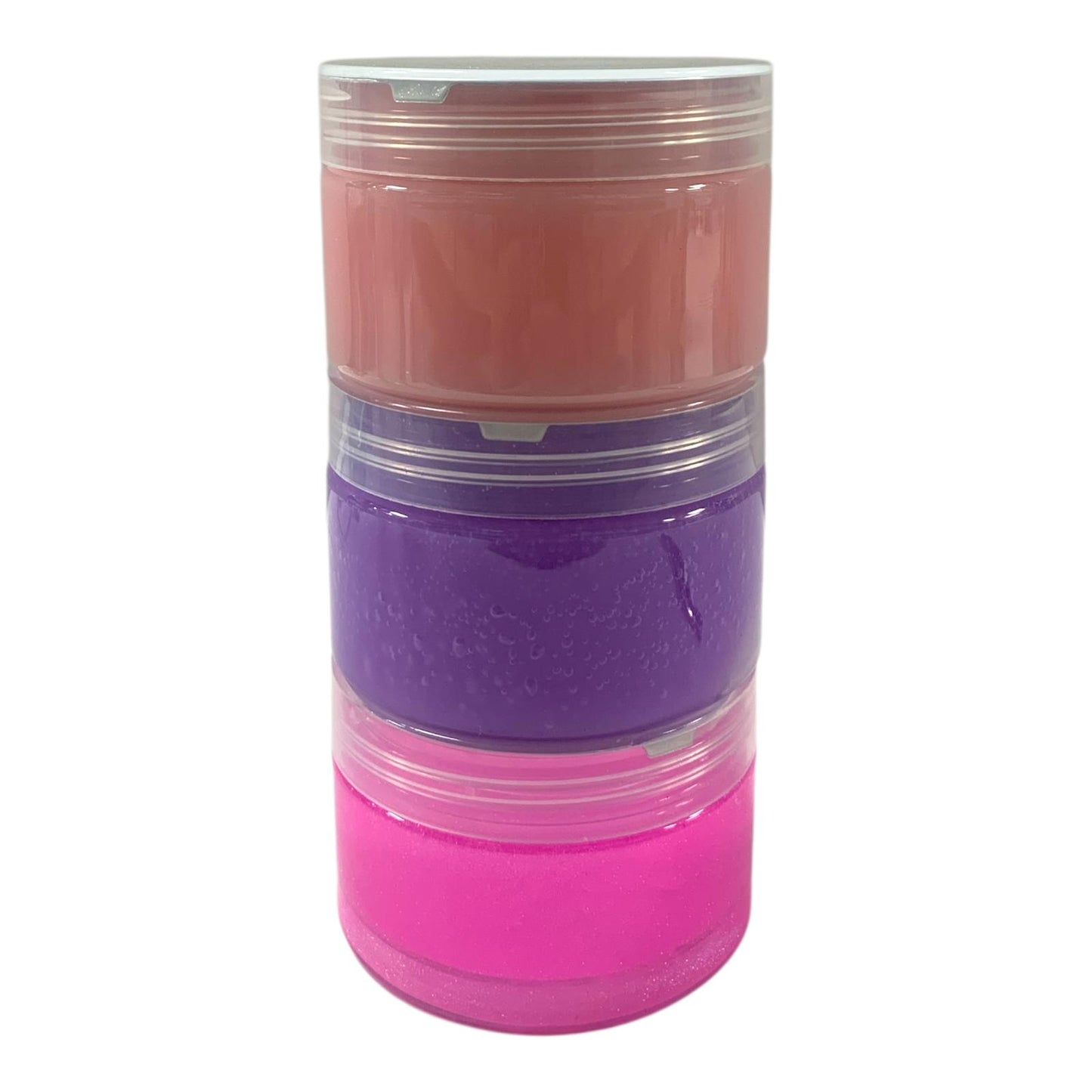 Fresh Peach Slime Set 3 Pcs || مجموعة سلايم فريش بيتش 3 قطعه