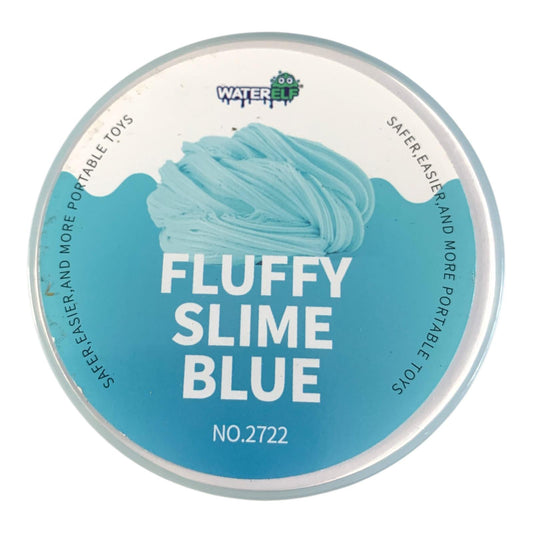 Water Elf Fluffy Slime 120ml Blue || سلايم 120 مل فلافي لون ازرق