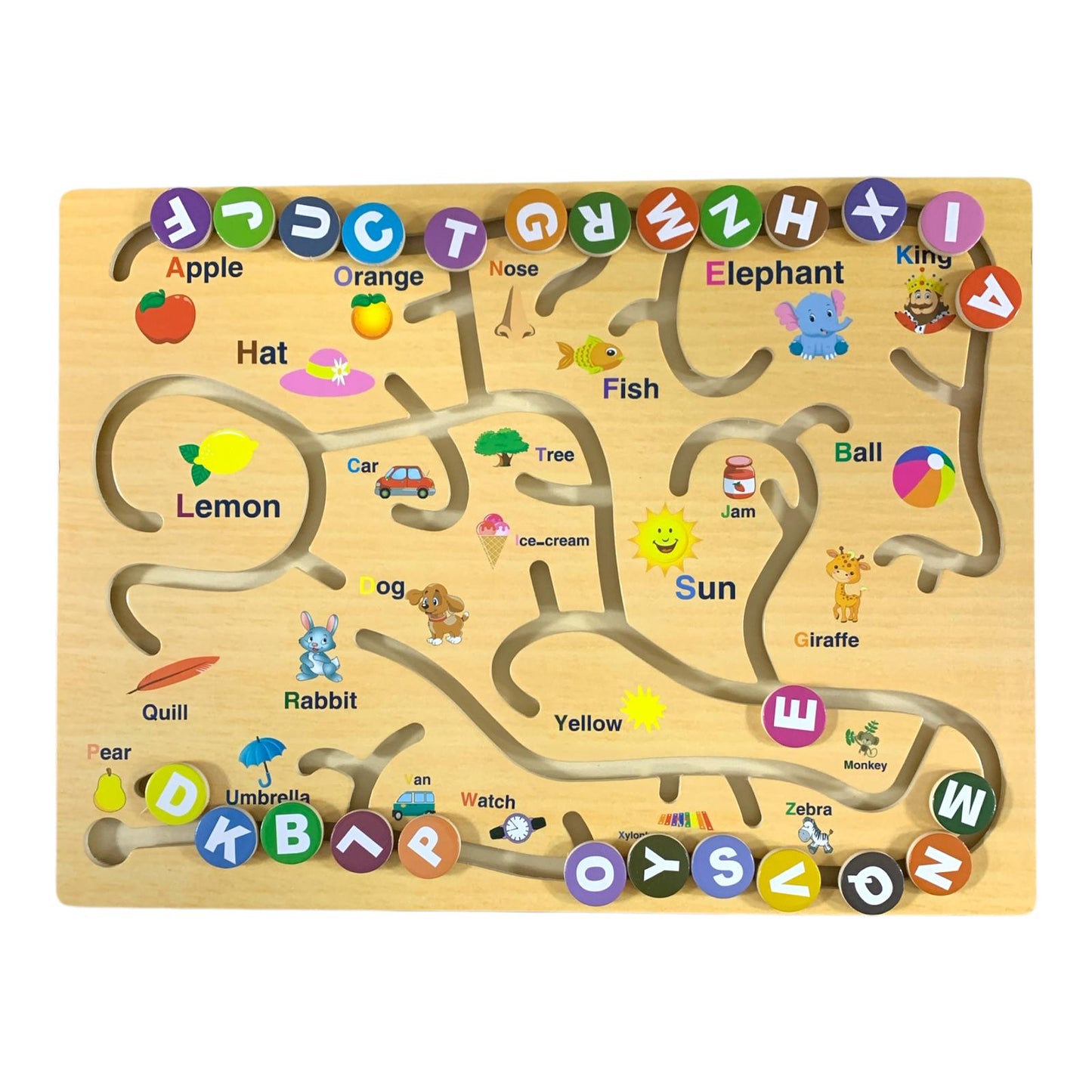 Interactive Puzzle English Letters || بازل تفاعلي للاطفال احرف انجليزية