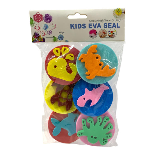 Stamper Set For Kids 6 Pcs #4 || مجموعة طباعات للاطفال 6 قطعة #4