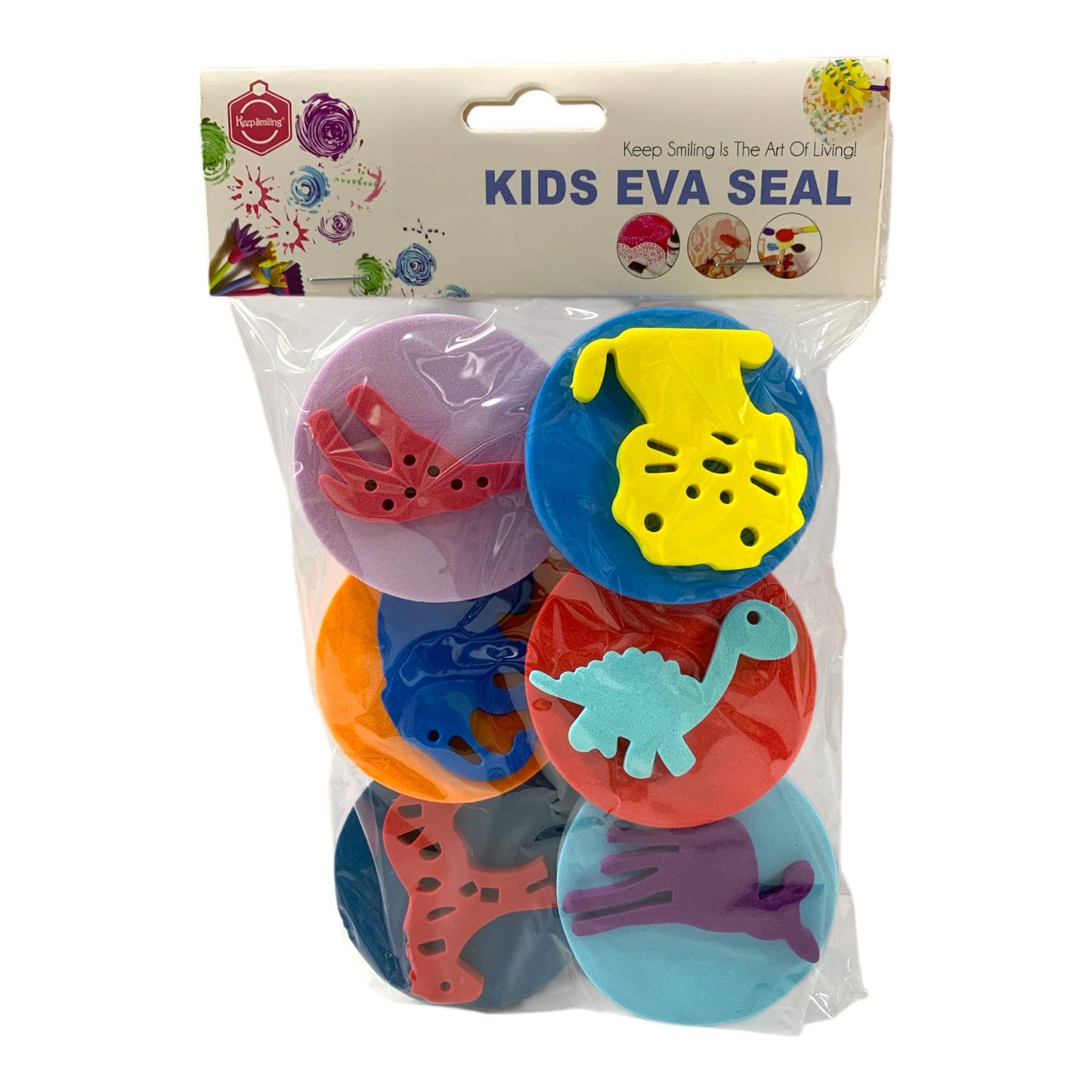 Stamper Set For Kids 6 Pcs #5 || مجموعة طباعات للاطفال 6 قطعة #5