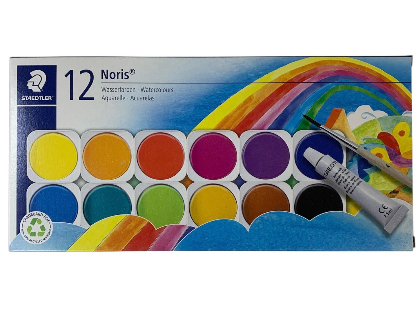 Staedtler Watercolors 12 Colors || الوان مائية ستدلر 12 لون