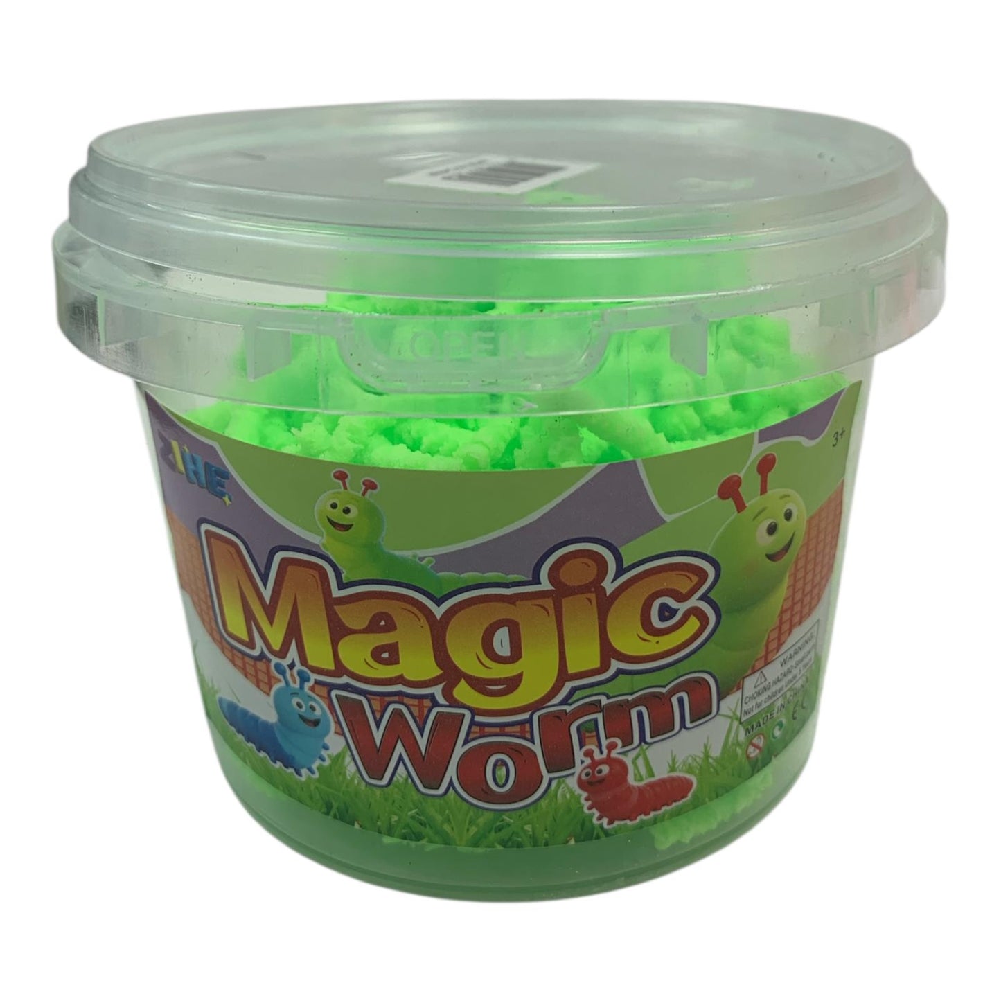 Magic Worm Clay 120 g Green || طين ماجيك اصابع 120 جرام أخضر