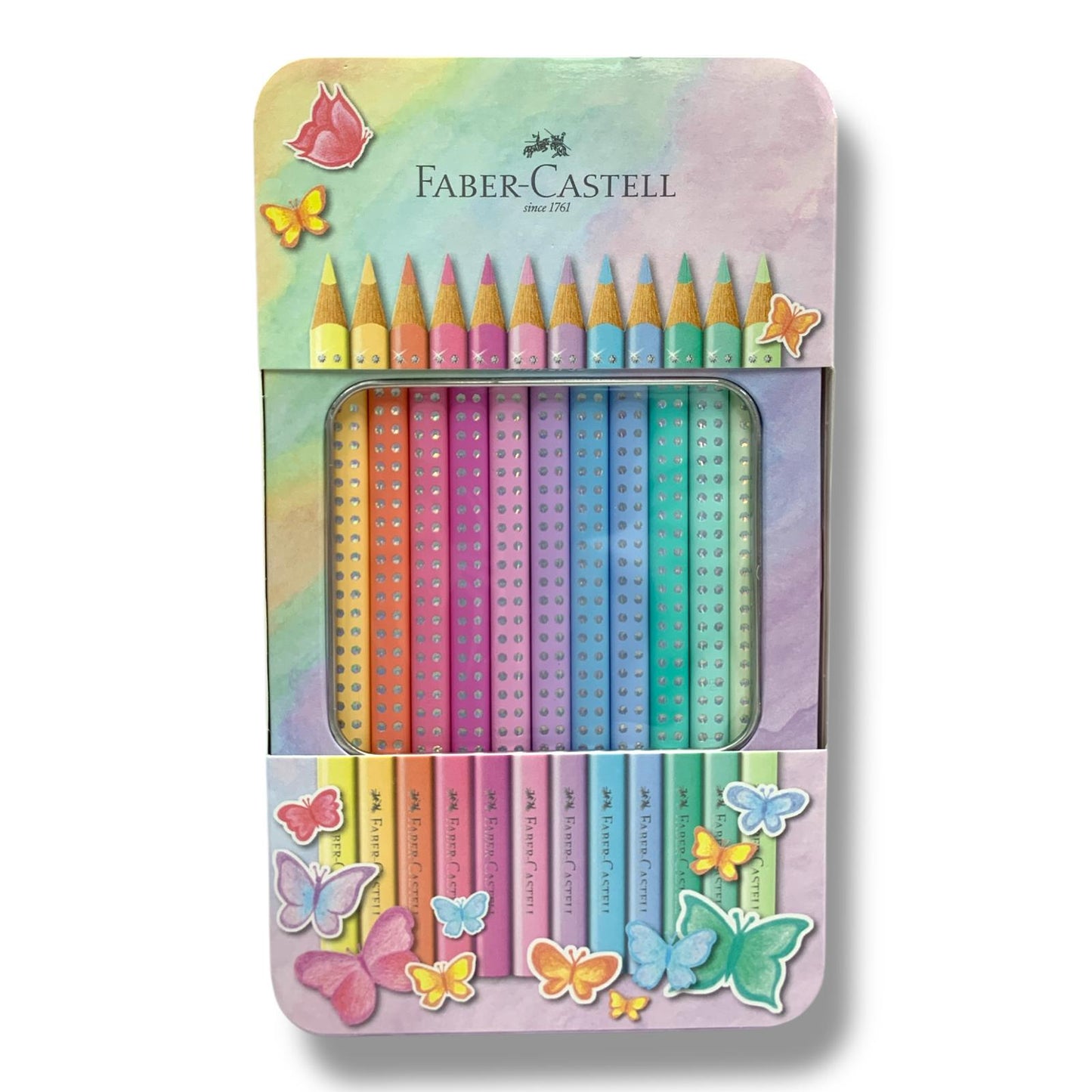 Faber Castell Pastel Colored Pencils 12 Colors || الوان خشبية باستيل فيبر كاستل 12 لون