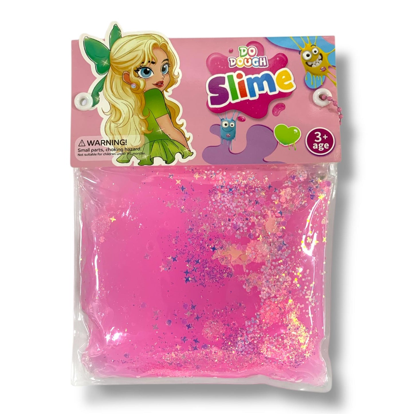 Do Dough Slime Bag Pink Glitter || سلايم دو دوه لون وردي جلتر