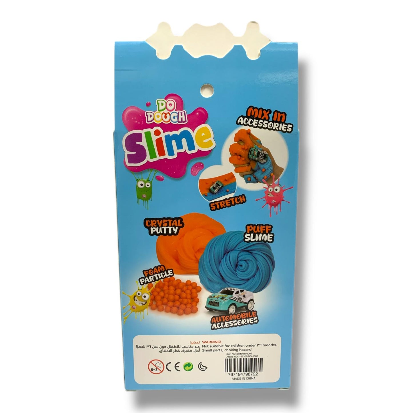 Do Dough 2 Premade Slimes Automotive Putty || سلايم دو دوه 2 قطعة جاهز سيارات