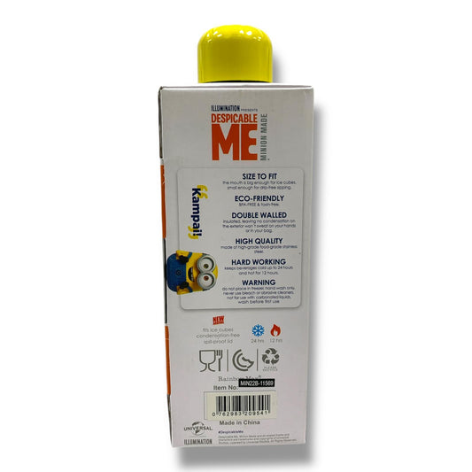 Cool Level Water Bottle 500 ml Double Steel Insulated Minions || مطارة ماء كول ليفيل دبل ستيل عازلة للحرارة و البرودة 500 مل مينيونز