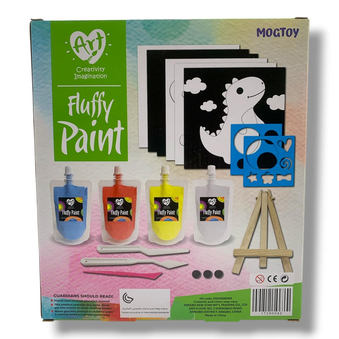 Mogtoy Fluffy Paint || العاب موج توي تلوين للاطفال