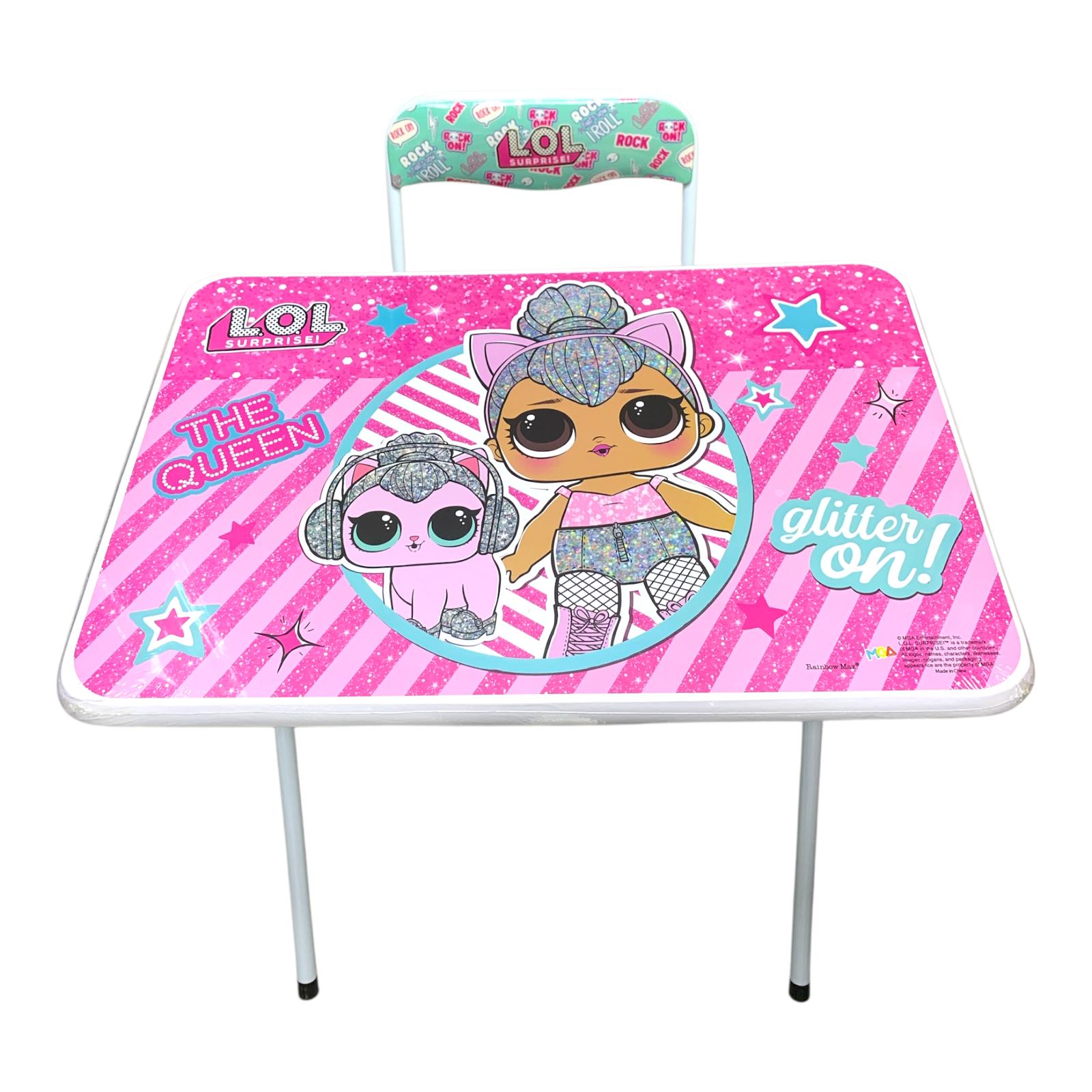 LOL Surprise Study Set Desk and Chair || مجموعة دراسة شخصيات طاوله