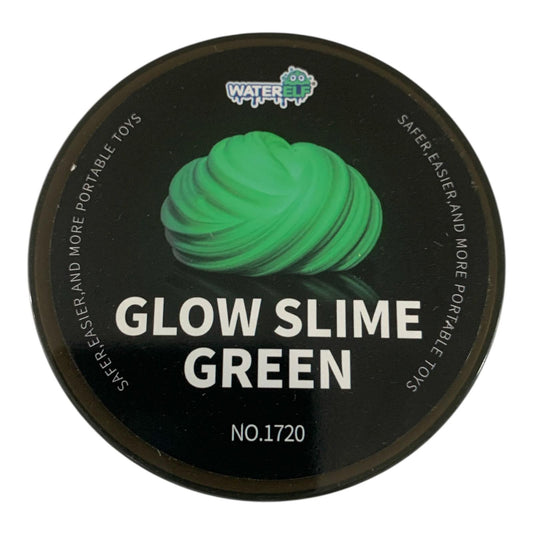 Water Elf Glow Slime 120ml Green || سلايم مضيئ 120 مل لون اخضر