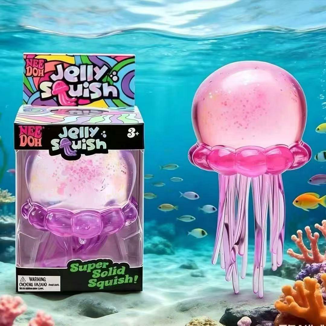 Needoh Jumbo Jelly Squish Blue || نيدو جيلي سكويش جامبو لون ازرق