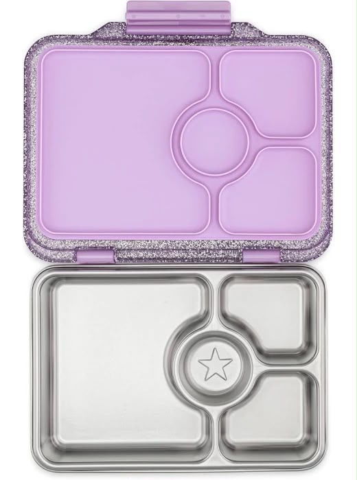 Yumbox Pret Purple Glitter