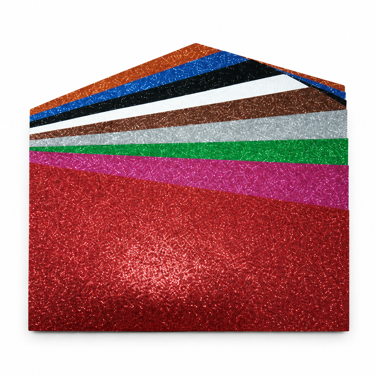A&T Glitter Sheet Pack || باكيت ورق فوم زري مع ستيكر لاصق