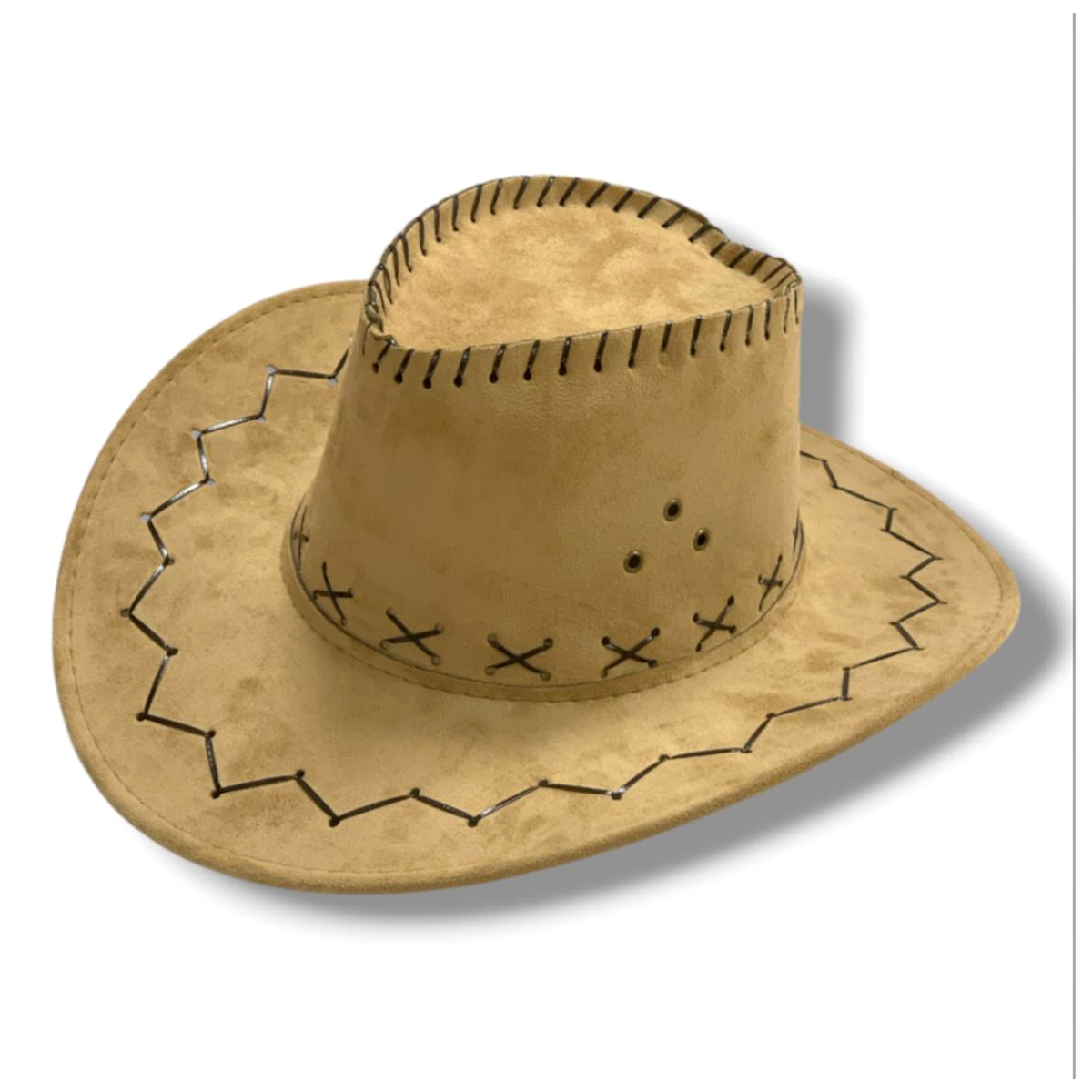 Beige Cowboy Hat || قبعة كاوبوي بيج