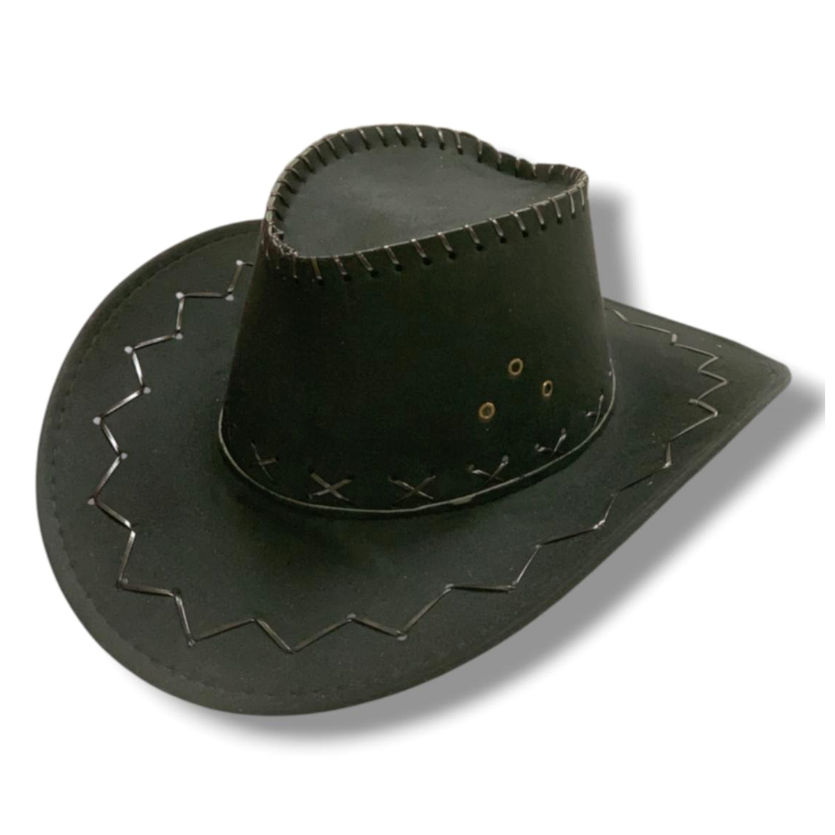 Dark Green Cowboy Hat || قبعة كاوبوي أخضر داكن