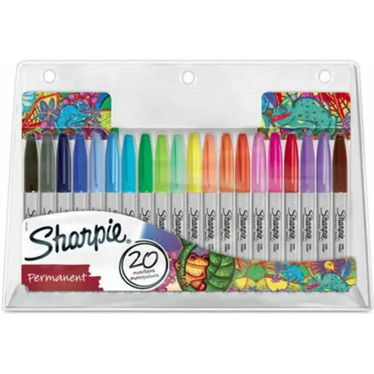 Sharpie 20 Color Marker Set || مجموعة الوان ماركرز شاربي 20 لون