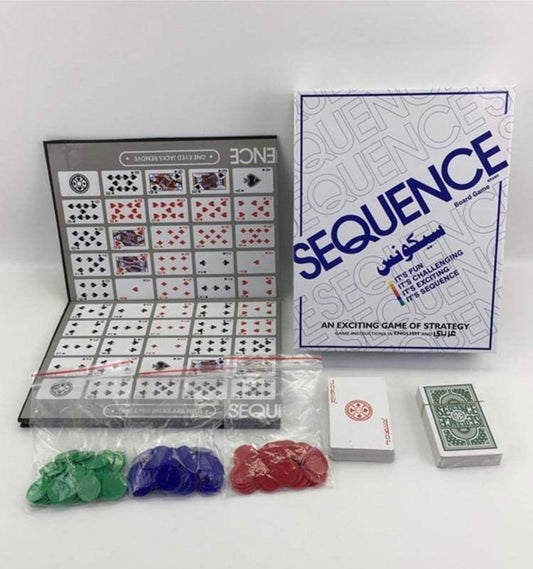 Sequence Small Size || لعبة سيكونس حجم صغير