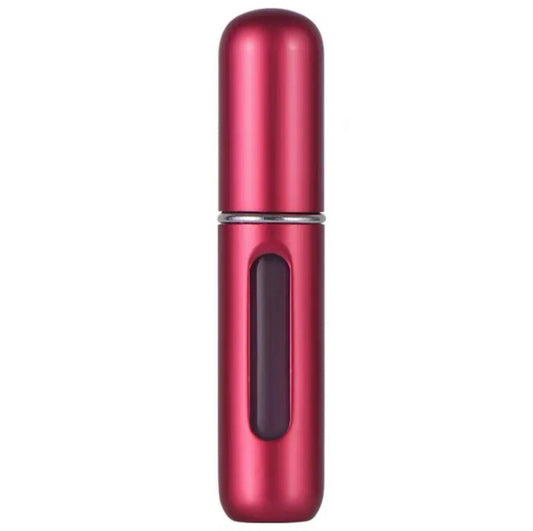 Mini Refillable Perfume Bottle Red Color || علبة بخاخ عطر قابل للتعبئة لون احمر