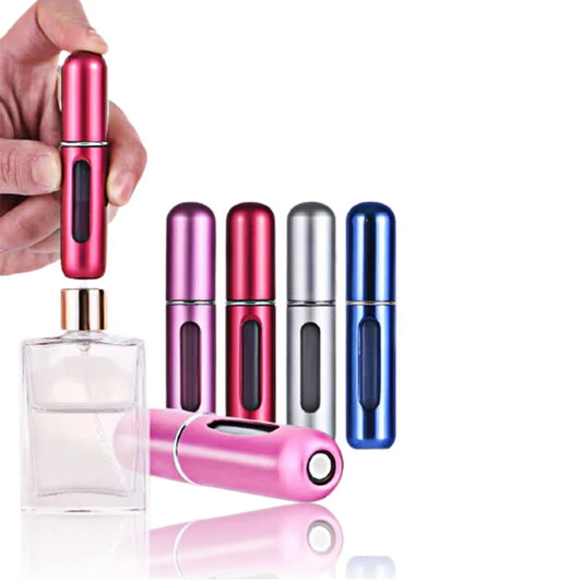 Mini Refillable Perfume Bottle Purple Color || علبة بخاخ عطر قابل للتعبئة لون بنفسجي