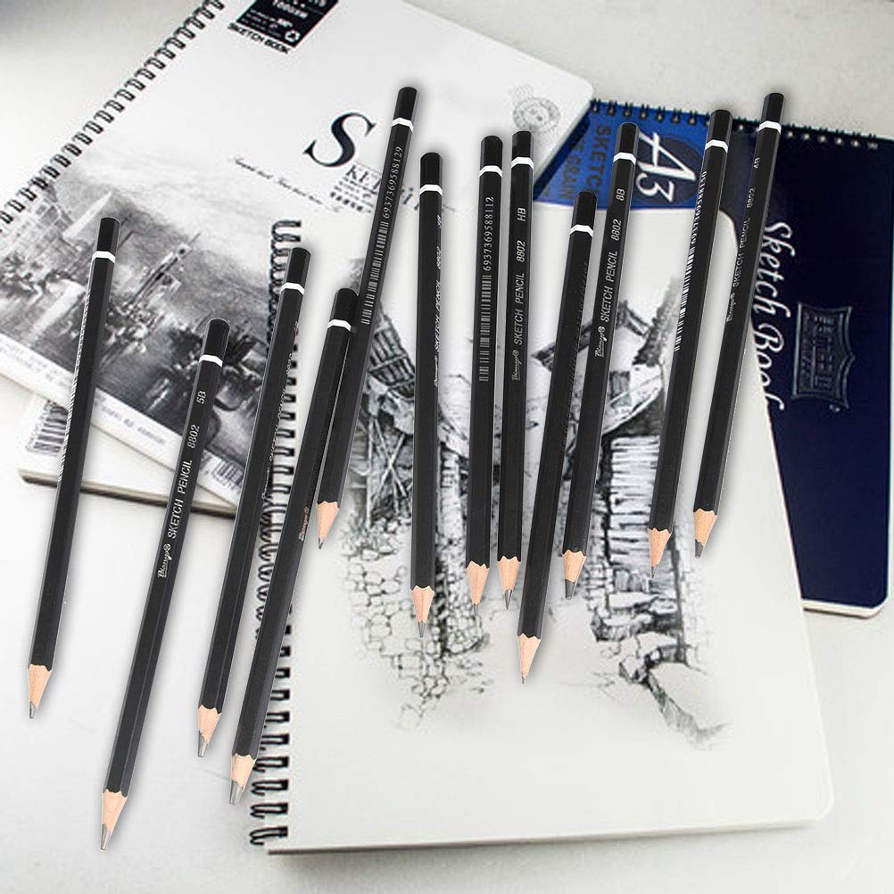 ‏Corot Sketching Pencils Set of 12 ||مجموعة اقلام سكتش كوروت ١٢ درجة