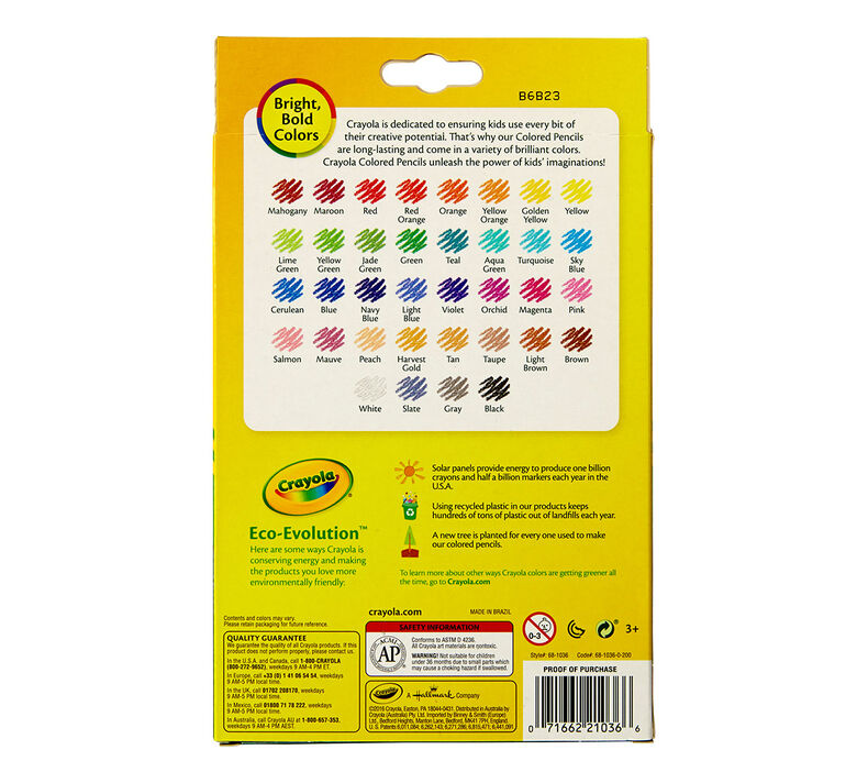 Crayola Erasable Colored Pencils 36 Colors || الوان خشبية كرايولا 36 لون