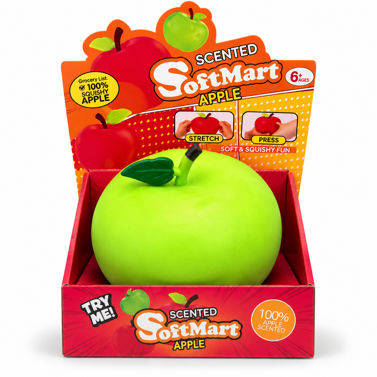 Jumbo Apple Squishy Toy || لعبة سكوشي التفاح جامبو