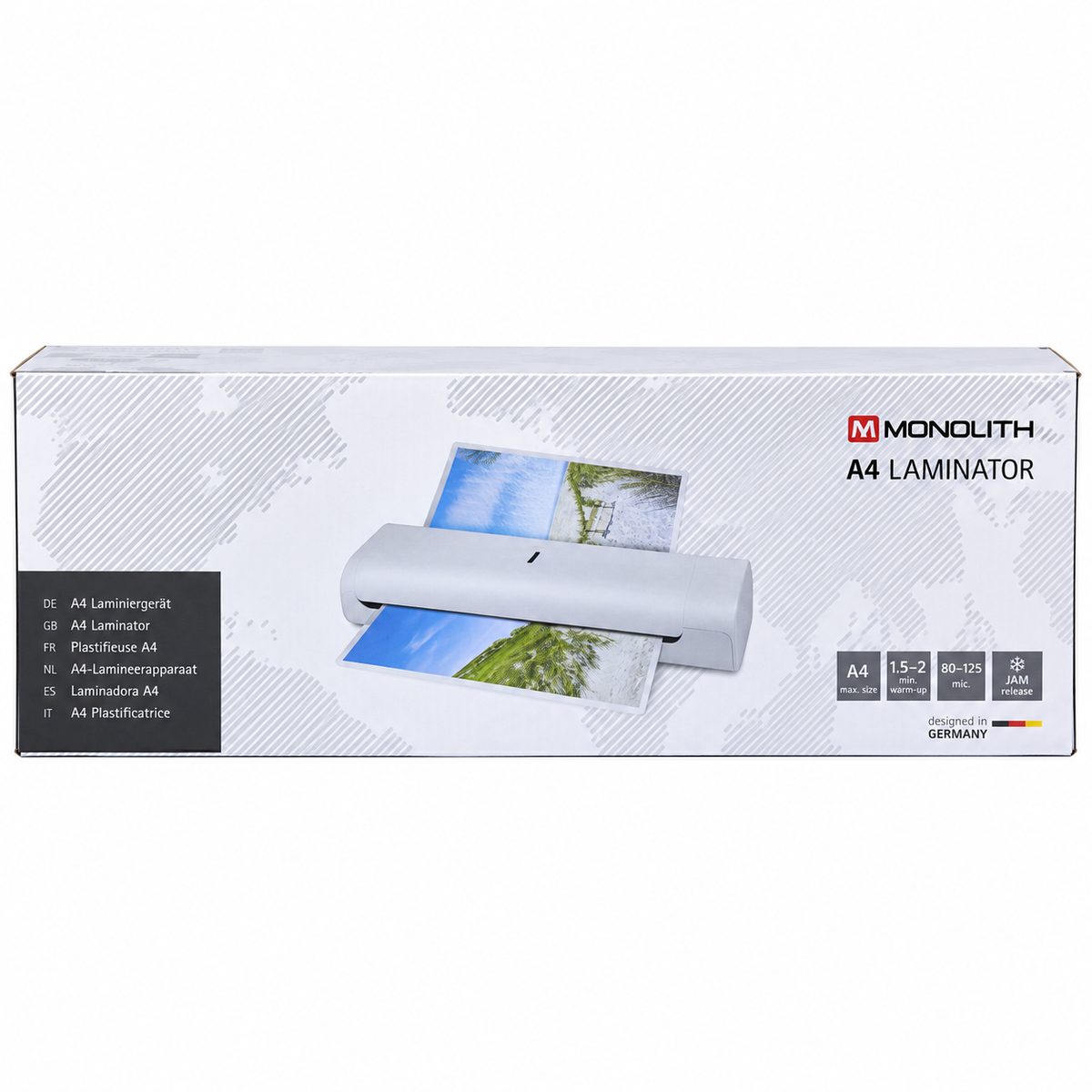Monolith A4 Laminator 80–125 Micron || جهاز تغليف حراري مونوليث A4 80–125 ميكرون