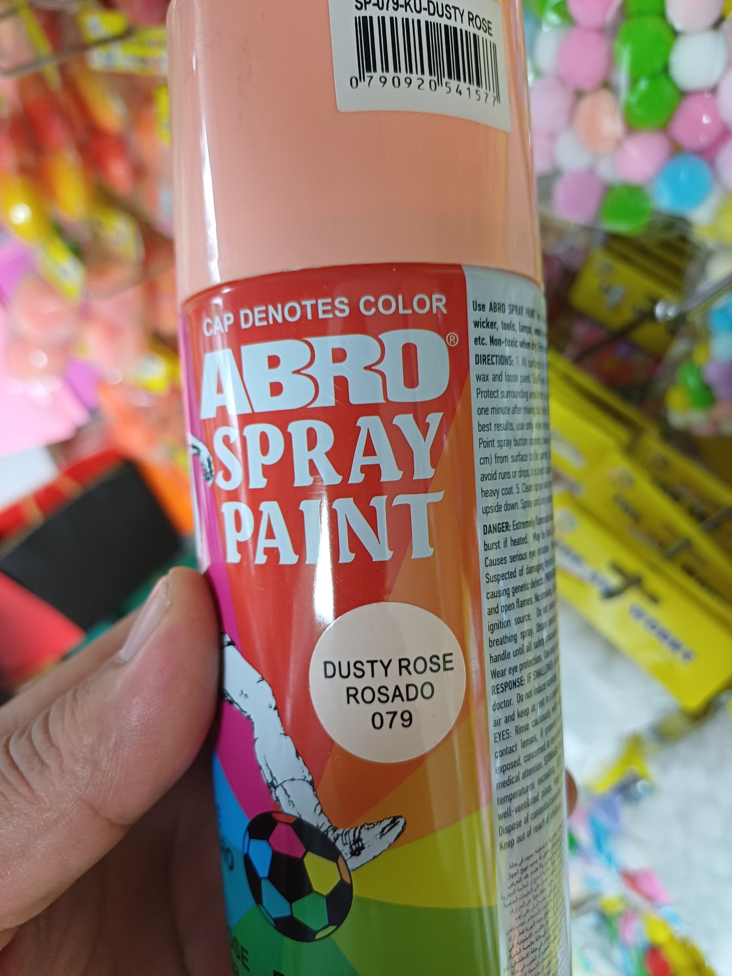 Abro Spray Paint Dusty Rose || دهان صبغ رش سبراي ابرو دستي روز