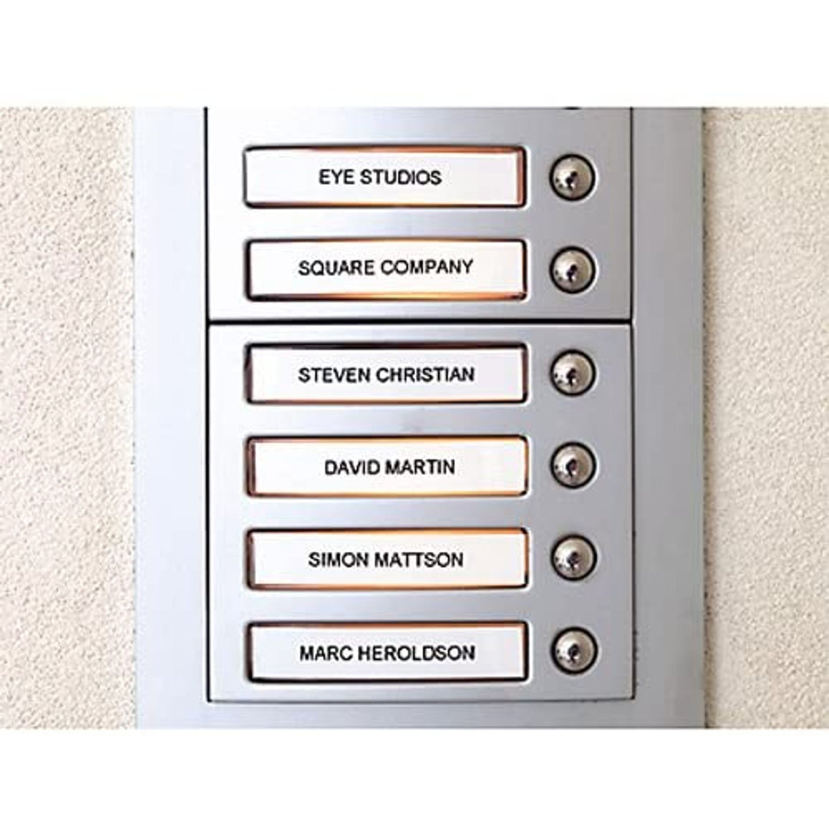 DYMO Labels for Label Machine 1/4 inch black on white || ليبلات دايمو خاصه لماكينه الملصقات 1/4 انش خط اسود علي ليبل ابيض