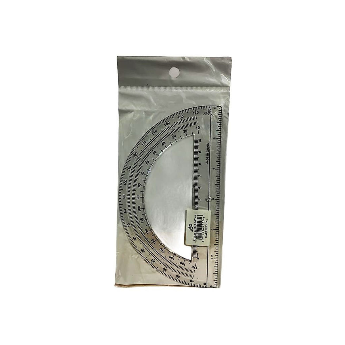 Protractor Clear || منقله شفافه