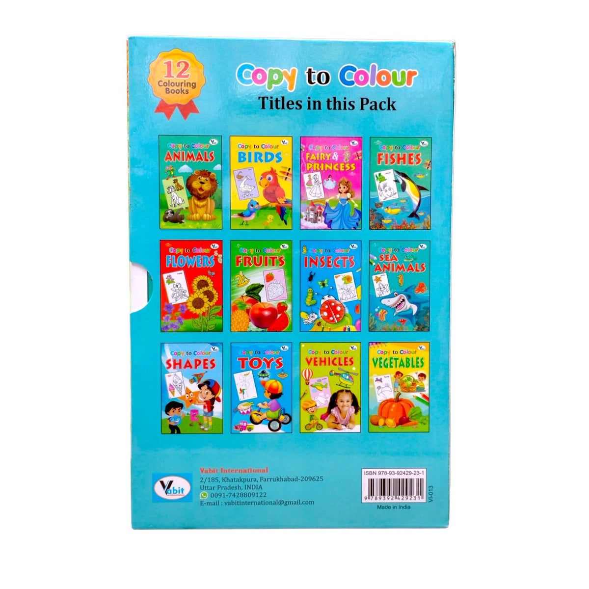 Copy to Color 12 pack || مجموعه قصص انجليزيه ١٢ قصه