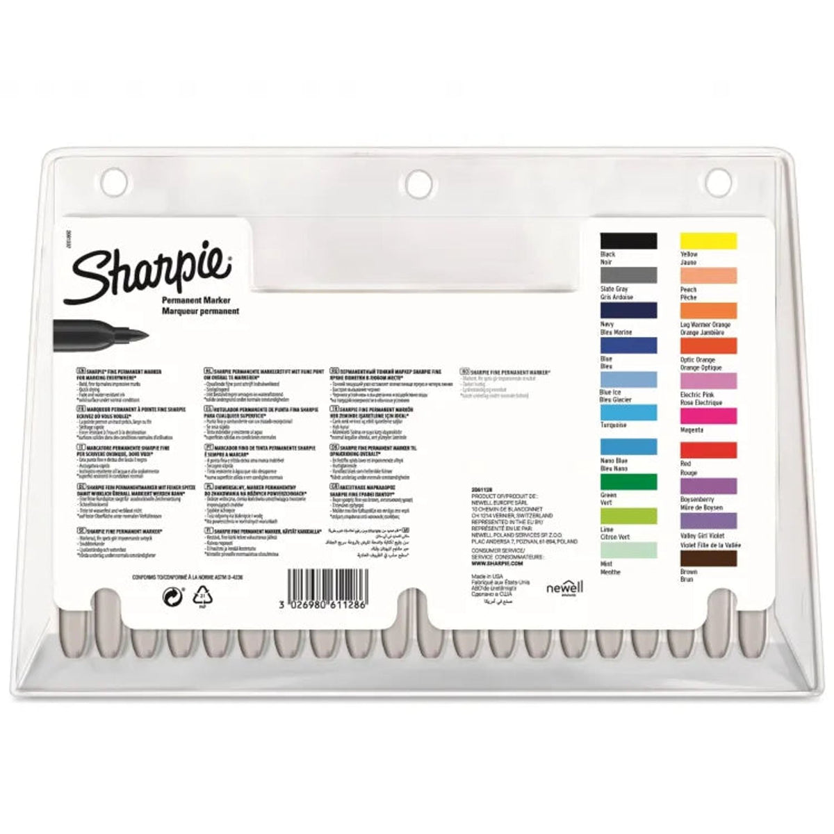 Sharpie 20 Color Marker Set || مجموعة الوان ماركرز شاربي 20 لون