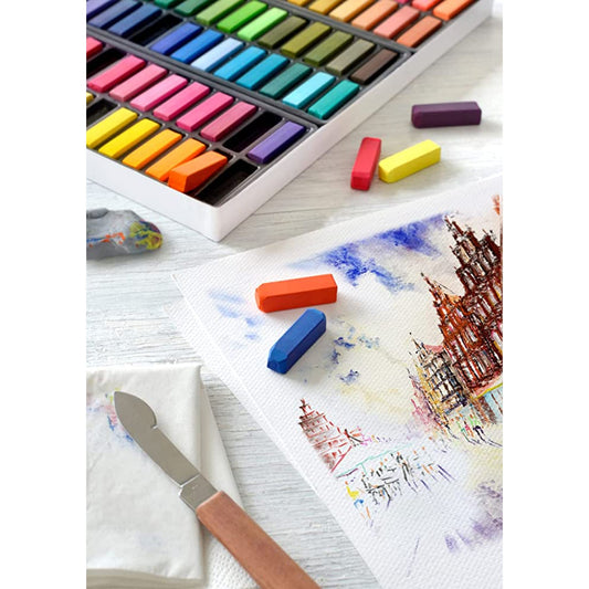 Faber Castell Mini Pastel Set 24 Colors || الوان باستيل ميني ٢٤ لون فيبر كاستل