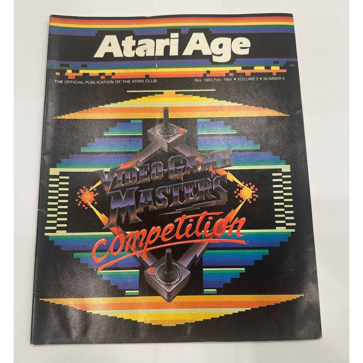Atari Magazines 2 Pcs issues 4,5 years 1983,1984 || مجموعة من نسختين لمجلة اتاري الاعداد ٢-٤و٥ لسنة - ١٩٨٣ و ١٩٨٤